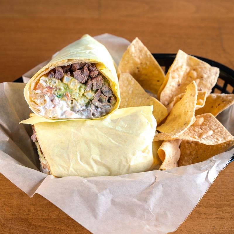 Wrapped burrito